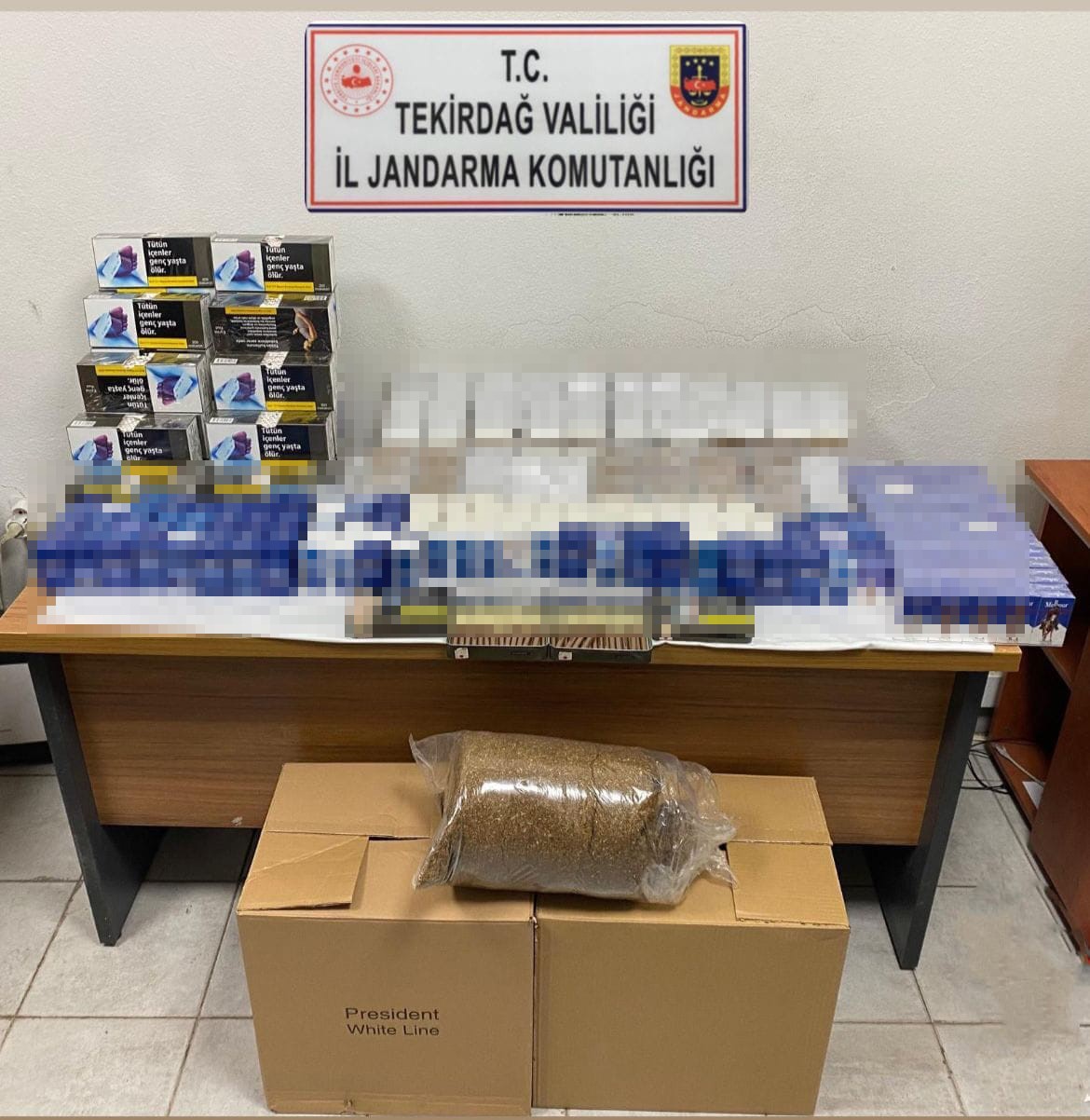 Tekirdağ&rsquo;da jandarmadan uyuşturucu ve ka&ccedil;ak&ccedil;ılıkla m&uuml;cadele operasyonu
