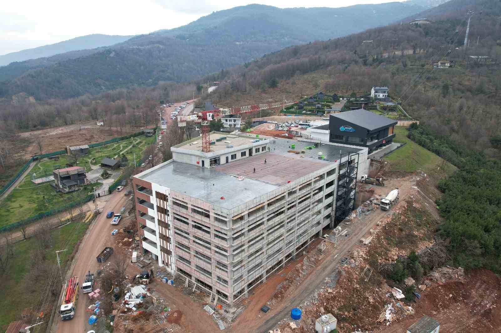 Kartepe Teleferikte katlı otopark gün sayıyor