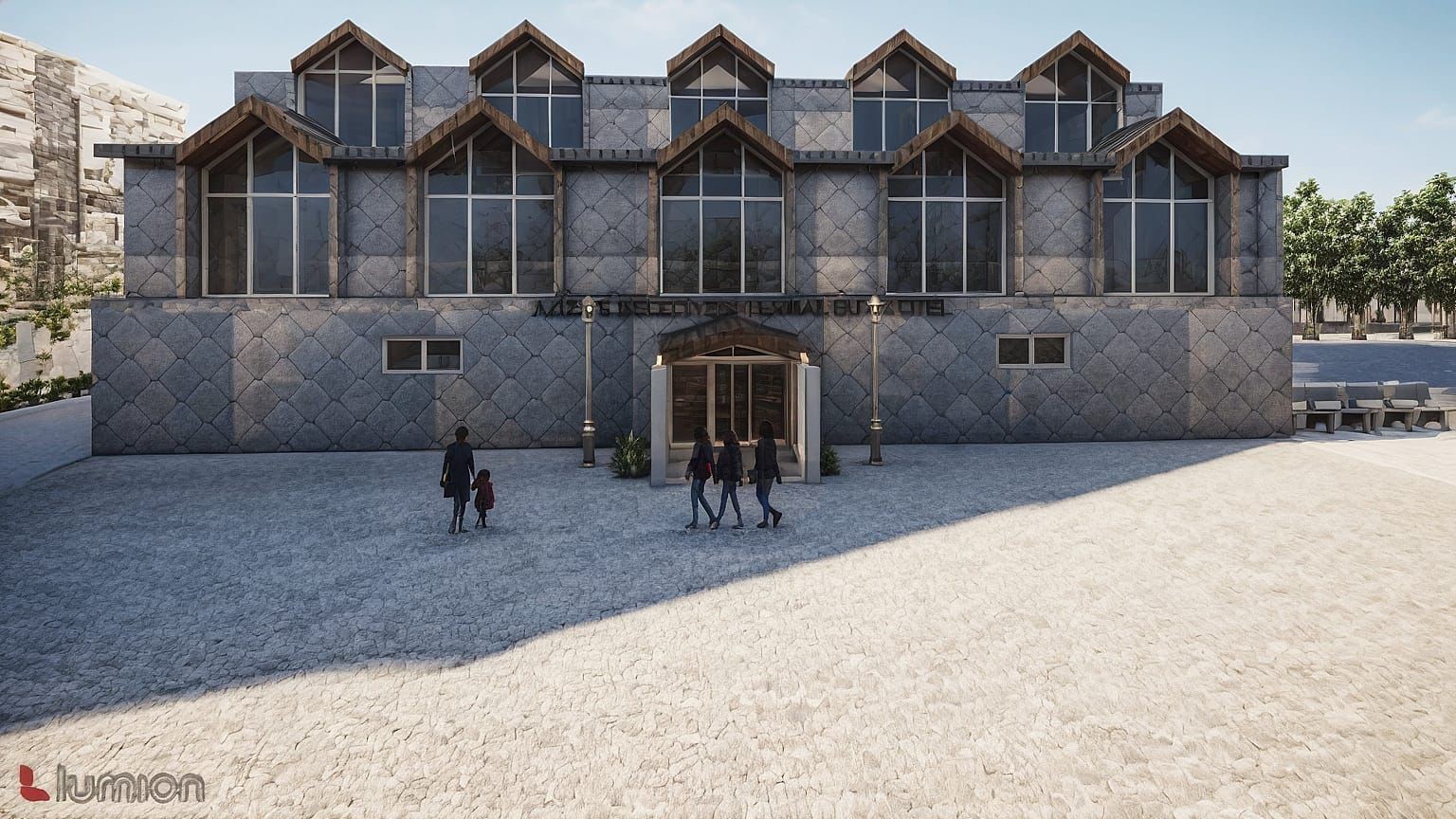 Aziziye&rsquo;nin yeni apart oteli g&ouml;z kırpıyor
