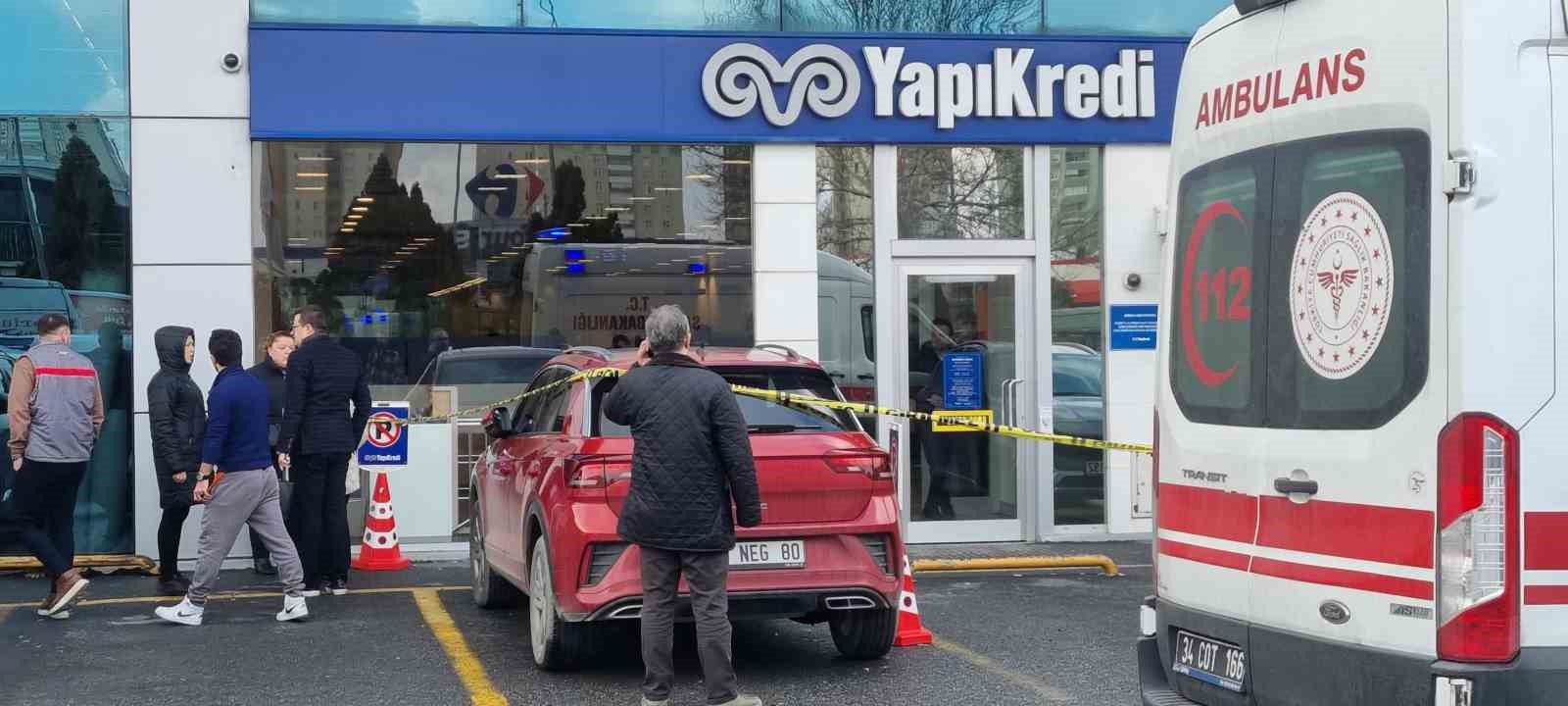 Beylikdüzü’nde banka içerisinde güvenlik görevlisi intihar etti