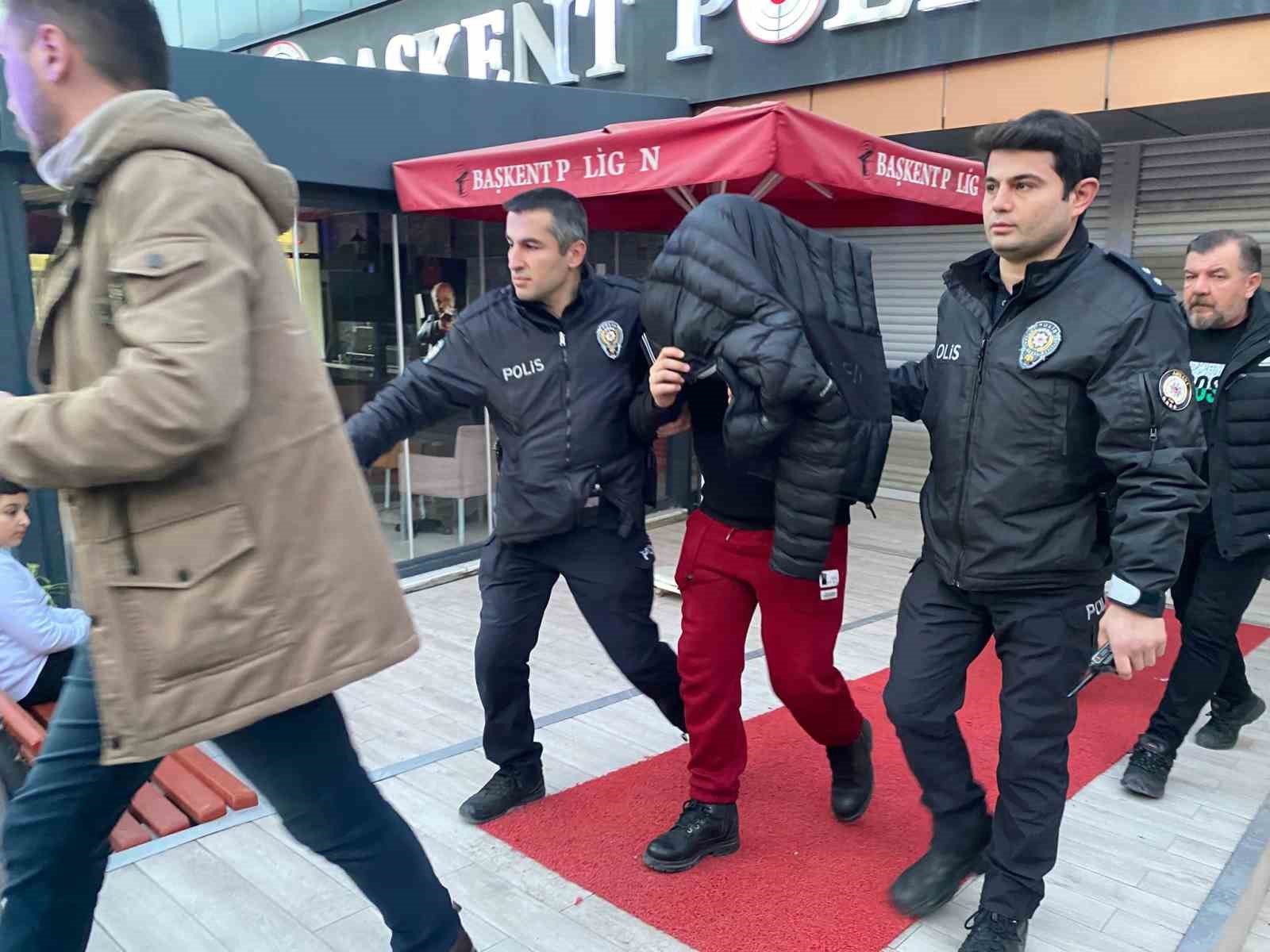 Poligonda intihara kalkışan şahsı polis ekipleri ikna etti
