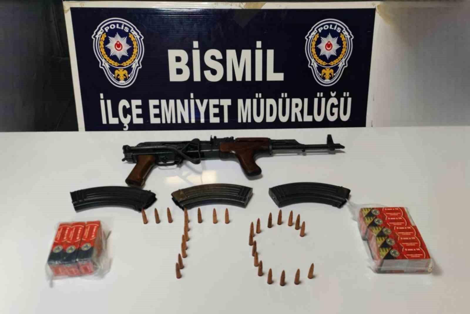 Bismil’de dolandırıcılık operasyonu: Silah ve mühimmat ele geçirildi, şüpheli tutuklandı