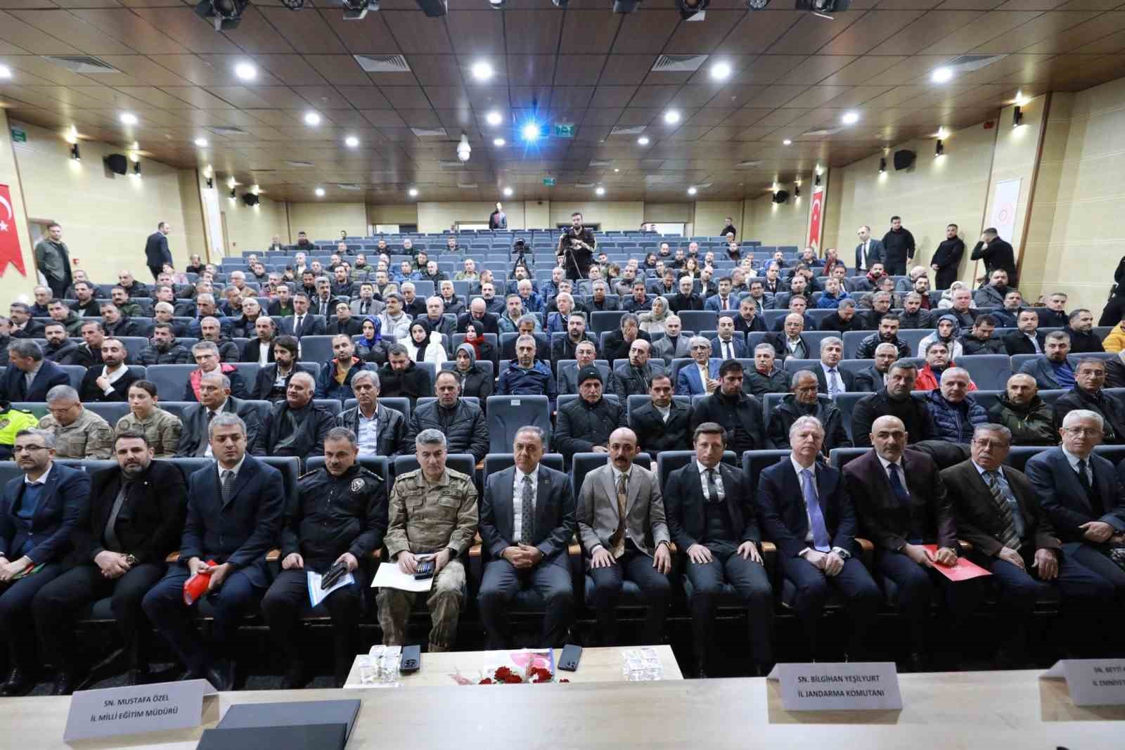 Bingöl’de eğitimde tedbirler ele alındı