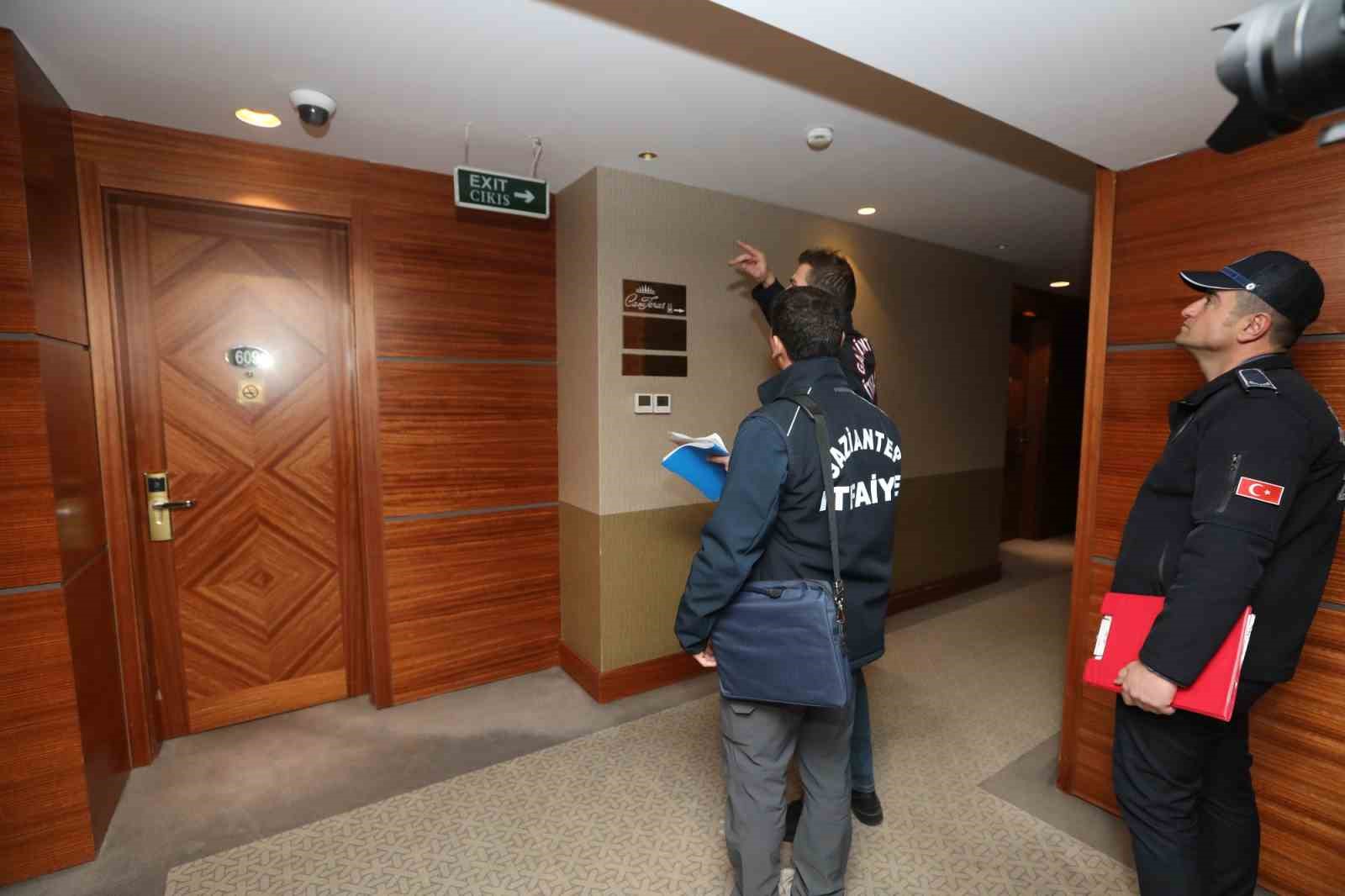 Gaziantep B&uuml;y&uuml;kşehir, yangın riskine karşı yapı denetimlerini s&uuml;rd&uuml;r&uuml;yor
