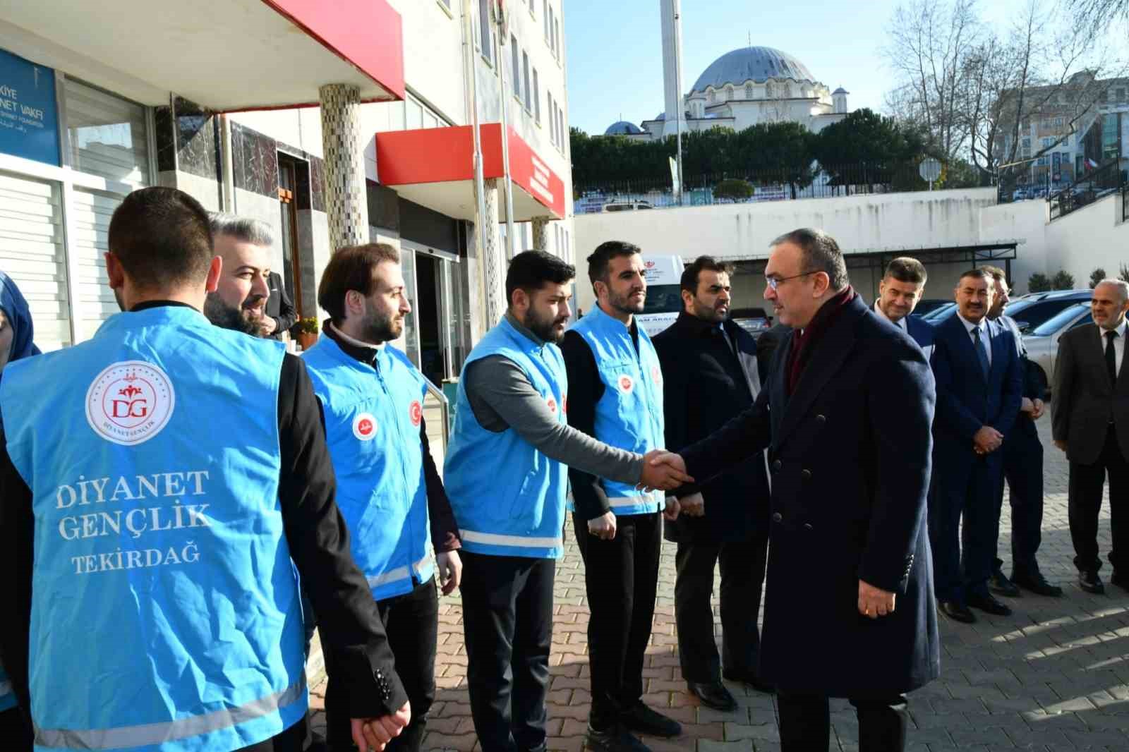 Vali Soyt&uuml;rk: "Tekirdağ&rsquo;da arama-kurtarma ekip sayısını artırmamız gerekiyor"
