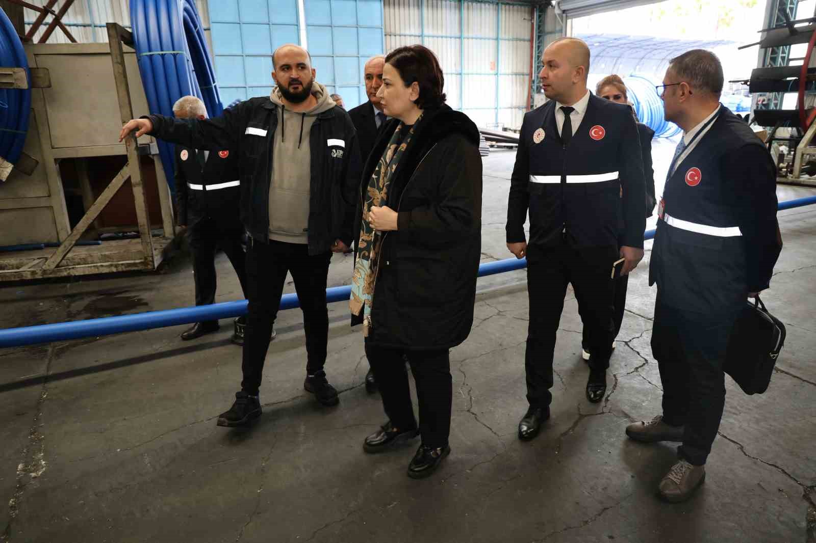 Adana’da yapı malzemeleri üreticileri denetlendi