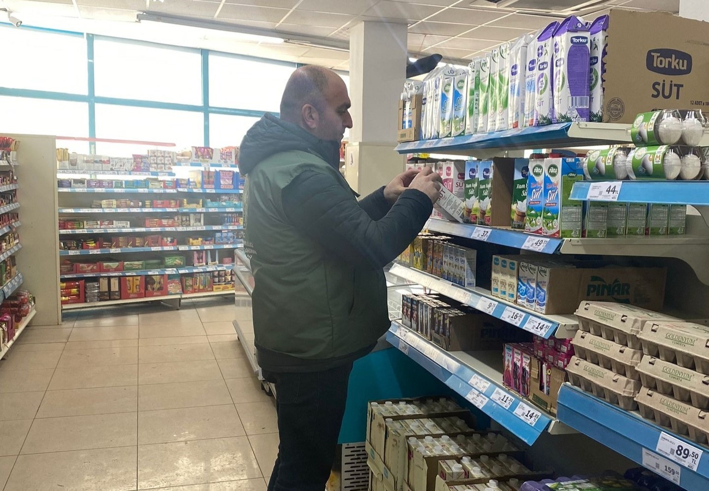 Otlukbeli’de gıda denetimi