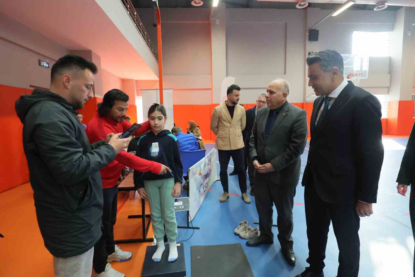 Altyapılar i&ccedil;in sportif yetenek taramasında başladı
