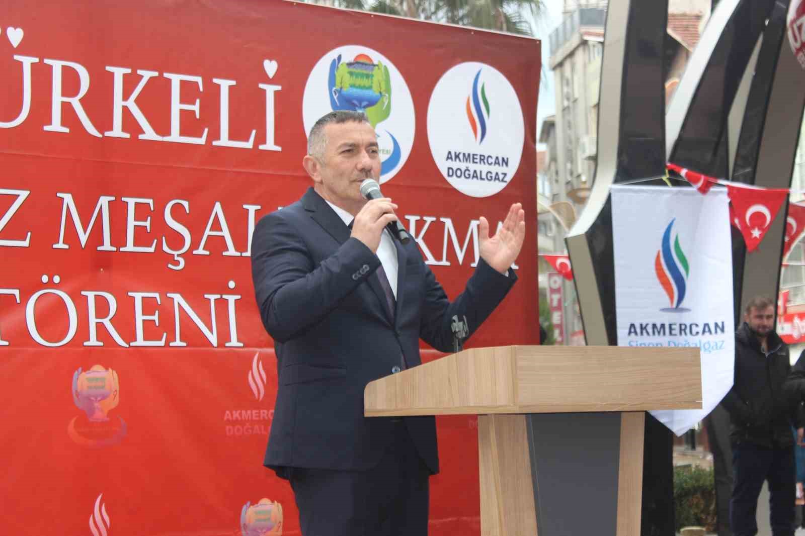 T&uuml;rkeli&rsquo;de ilk doğalgaz yakıldı
