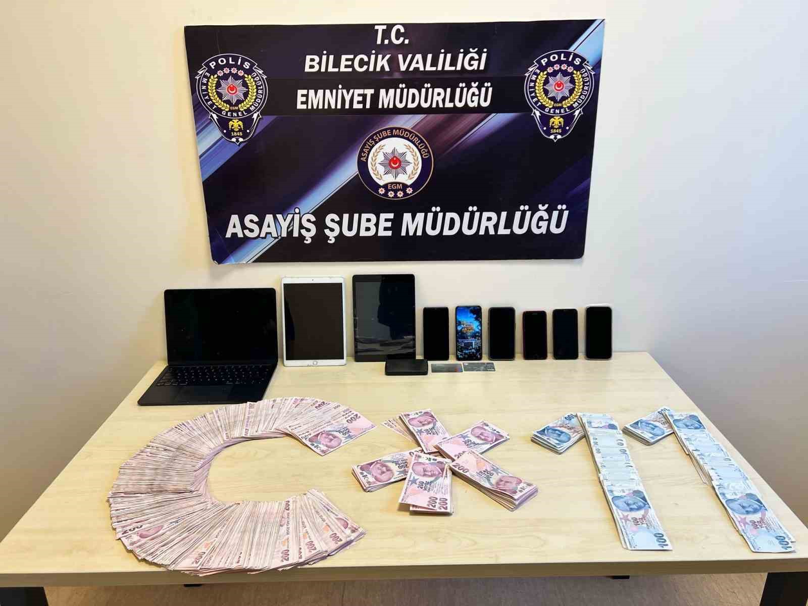 Bilecik’te 2 milyon 252 bin TL haksız kazanç elde eden 4 şahıs yakalandı