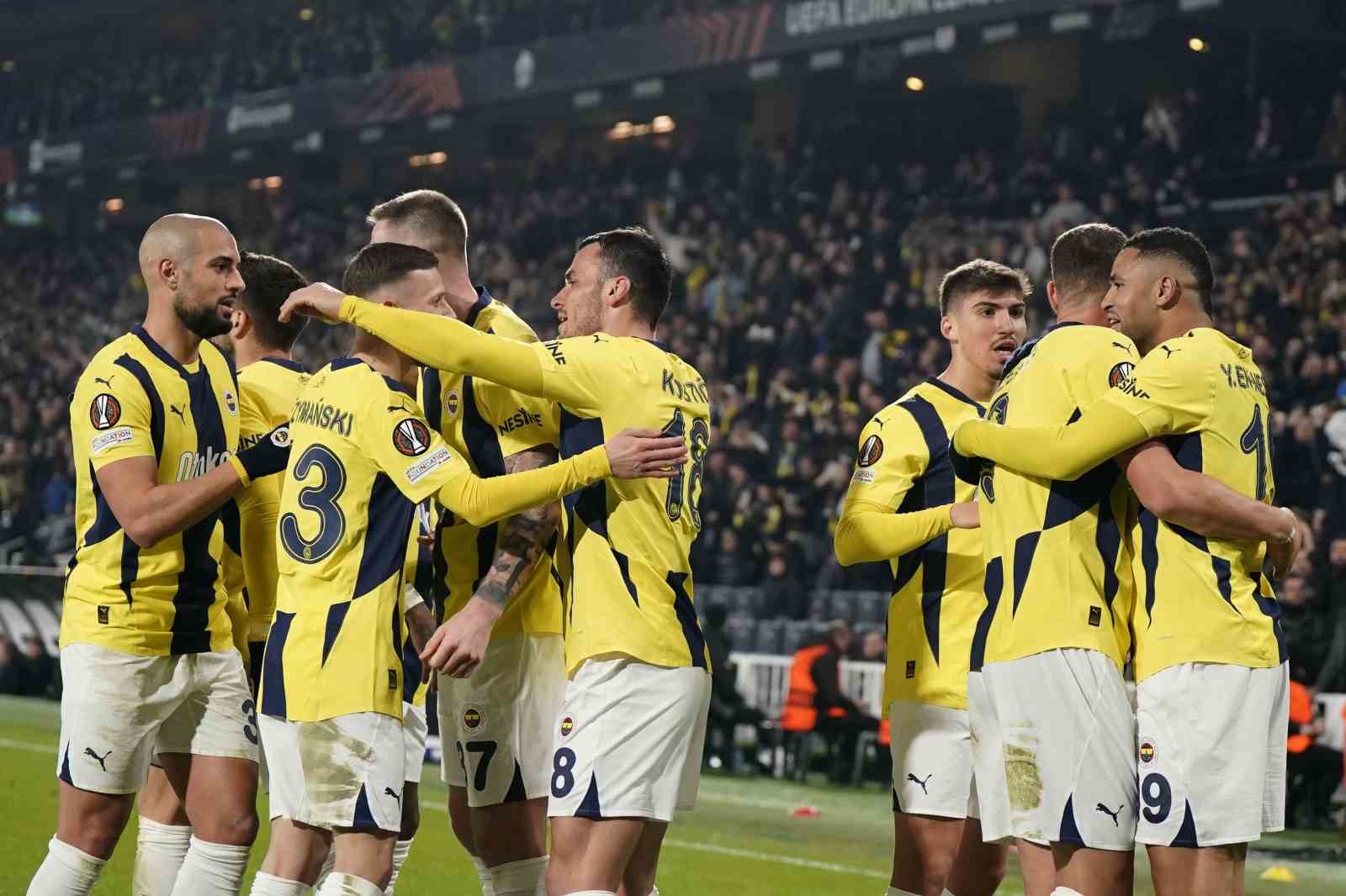 Fenerbahçe, Belçika’ya avantajla gidiyor
