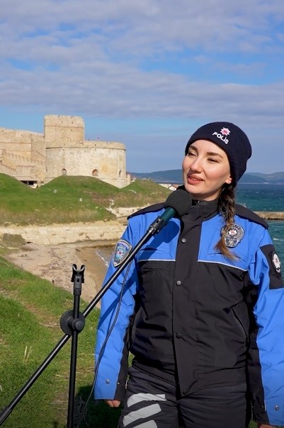 Çanakkale Emniyeti’nden 14 Şubat’a özel klip