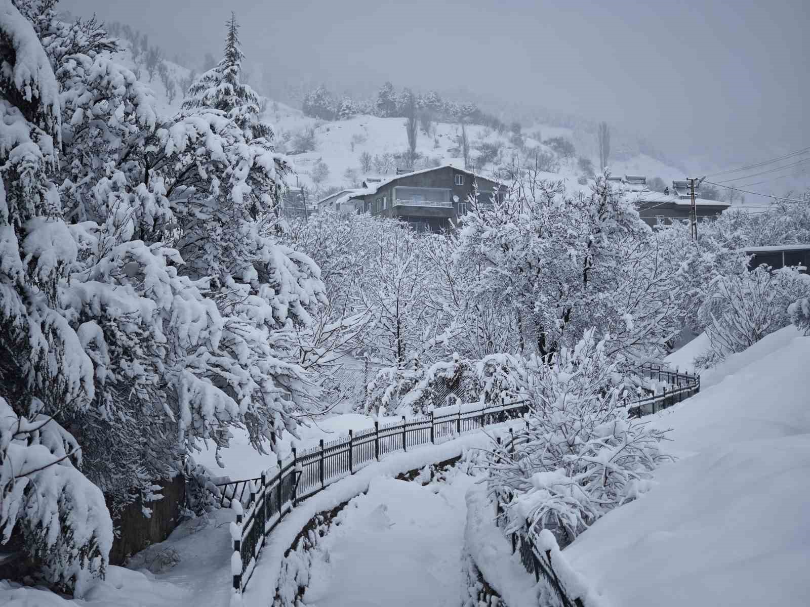 Sincik’te kartpostallık görüntüler oluştu