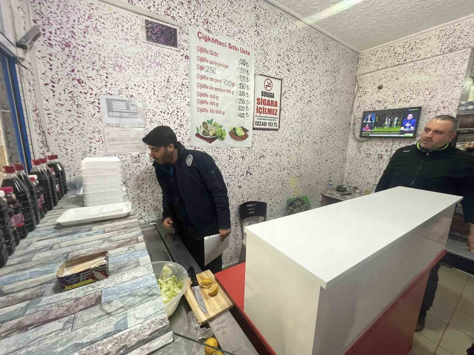 Zabıta ekiplerinden tartı denetimi