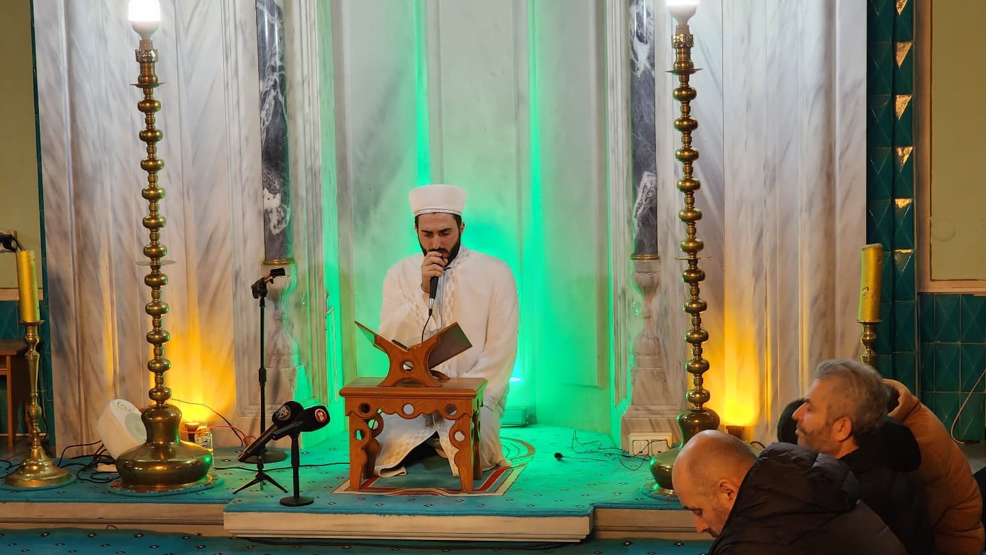 Reşadiye Camii&rsquo;nde Berat Kandili idrak edildi
