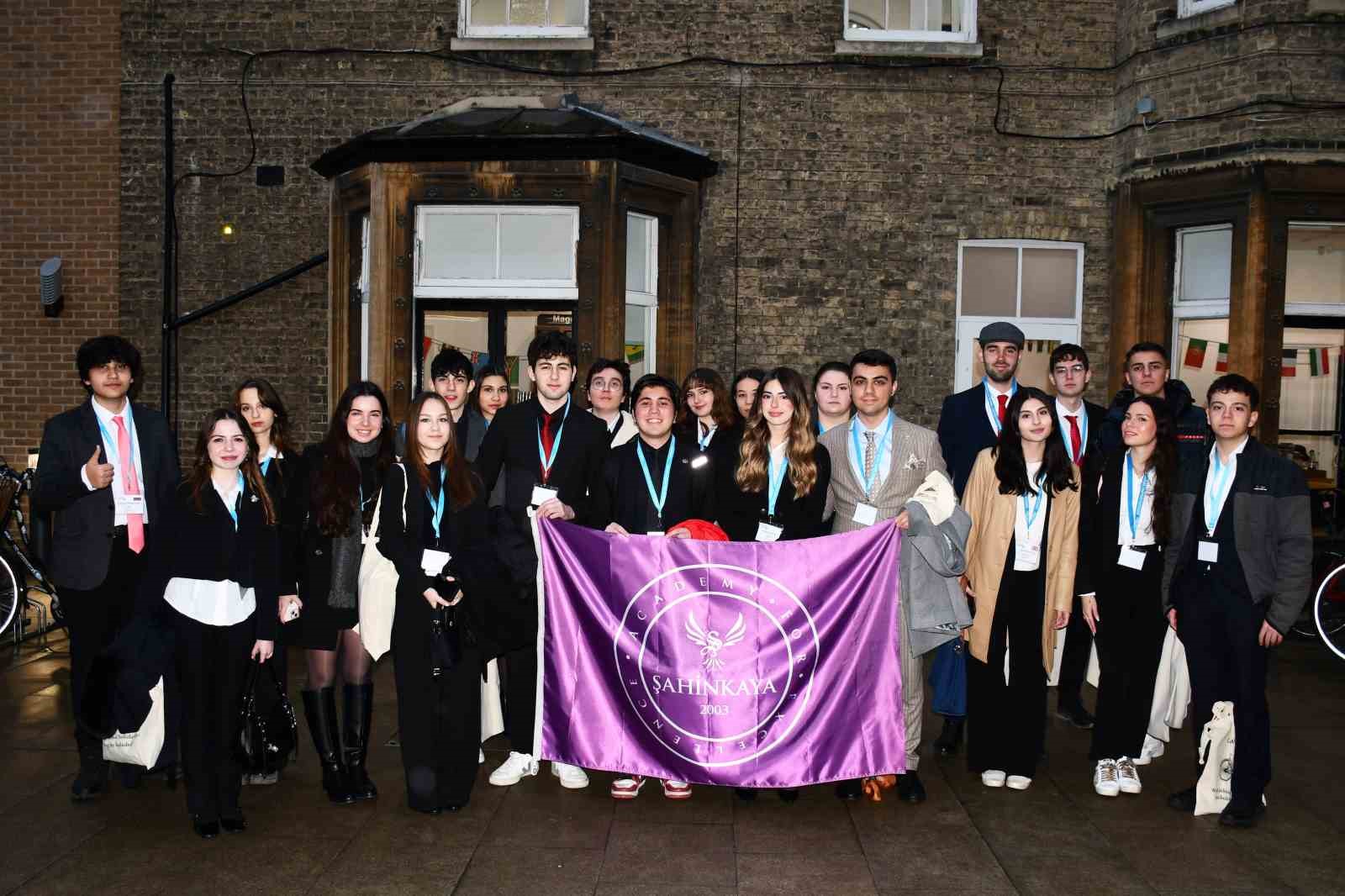 Şahinkaya, Cambridge MUN’a Türkiye’den üçüncü kez davet edilen tek lise oldu