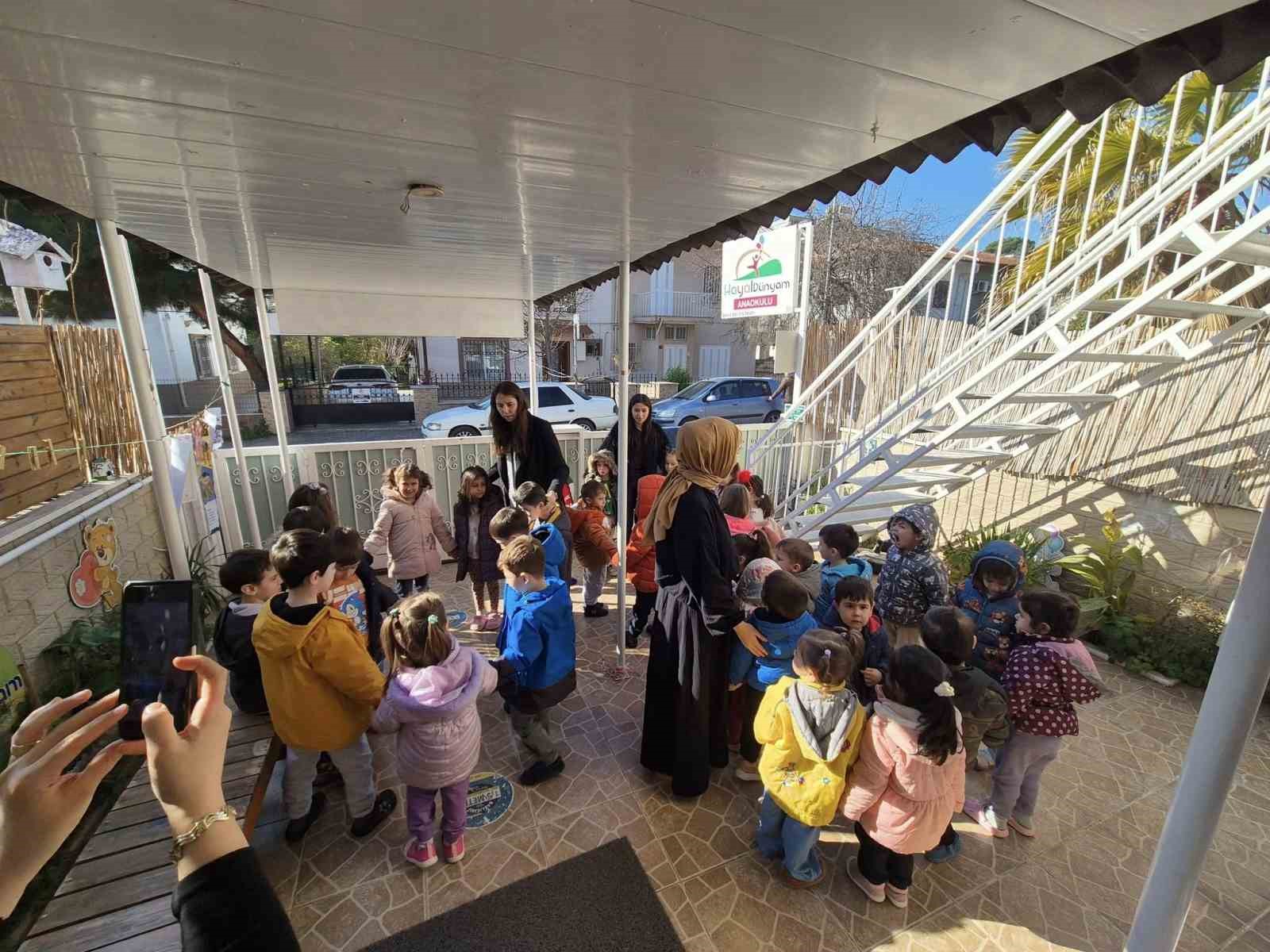 AFAD Aydın İl Müdürlüğü, miniklere afet eğitimi verdi