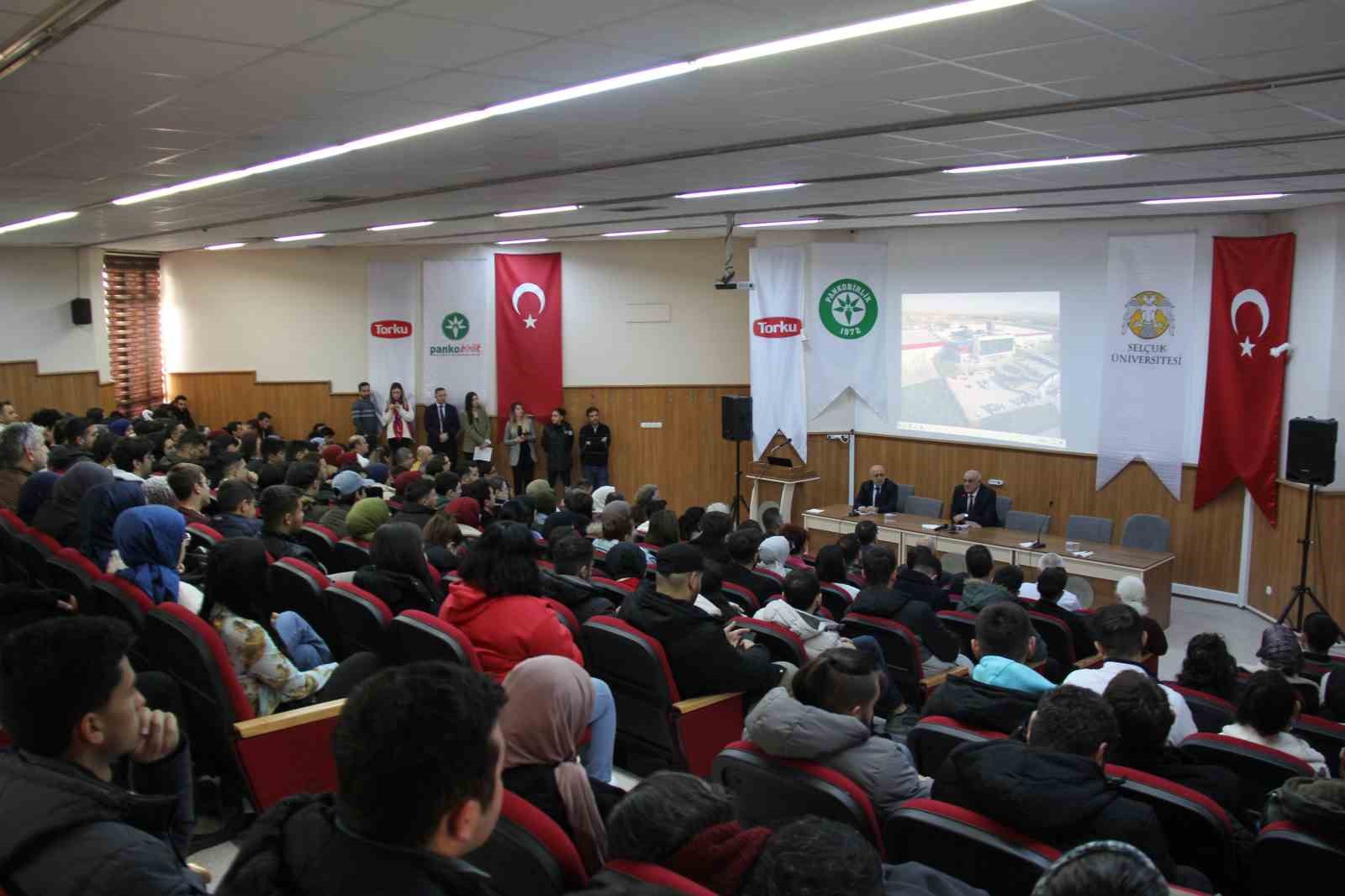 Başkan Erkoyuncu, SÜ Ziraat Fakültesi öğrencileriyle buluştu