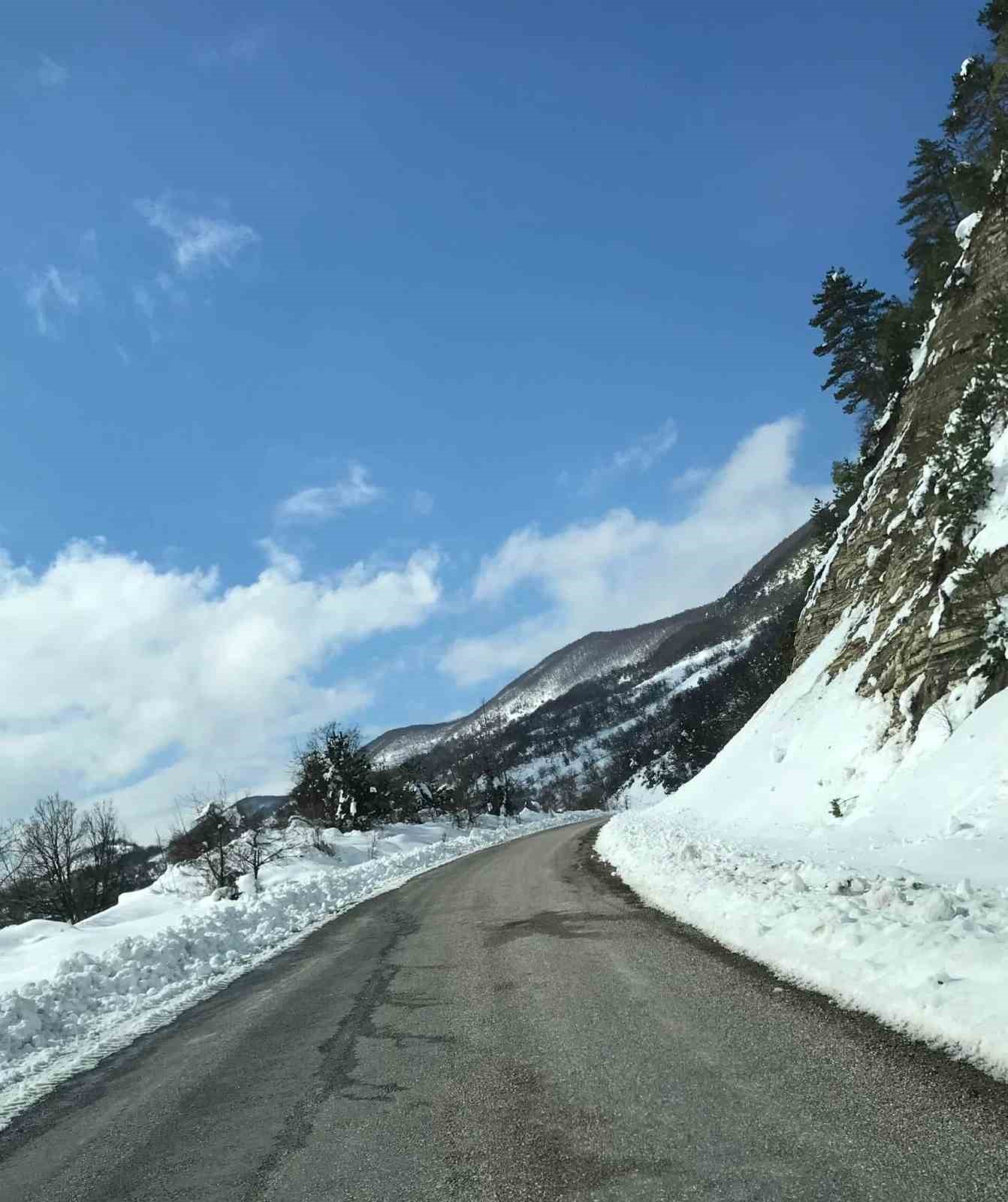 Sinop&rsquo;ta 9 g&uuml;nl&uuml;k kar esareti sona erdi
