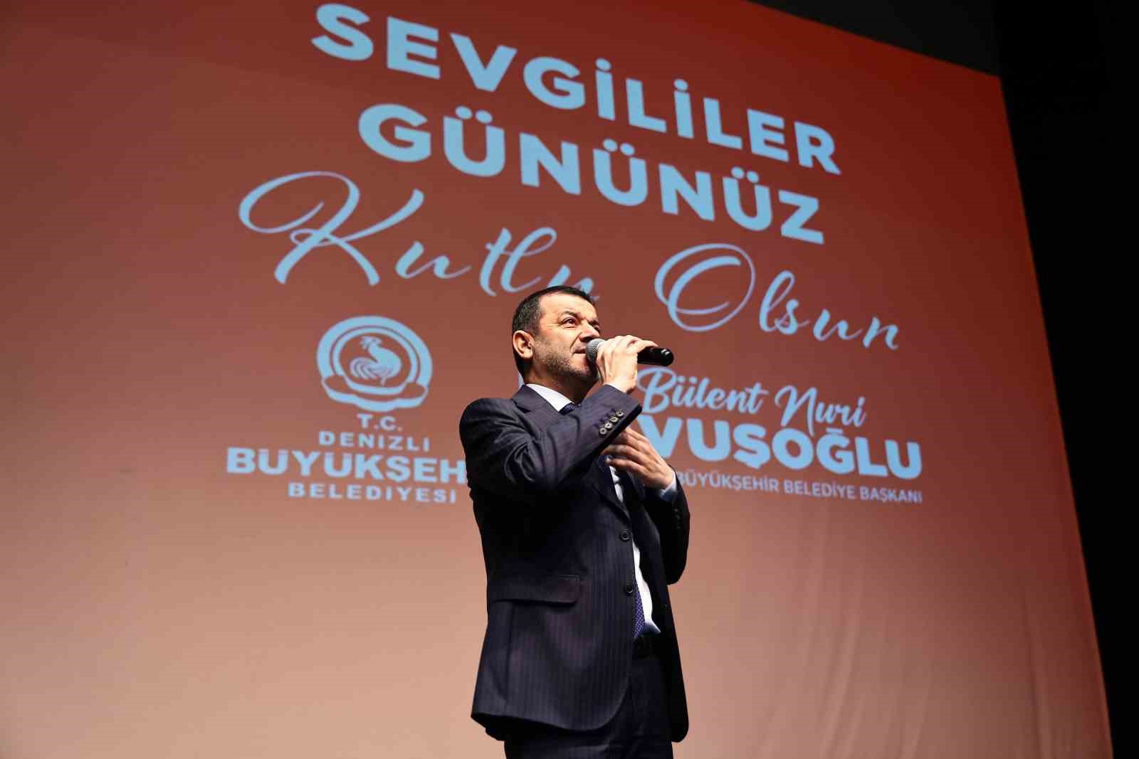 Denizli Büyükşehirden 14 Şubat sürprizi
