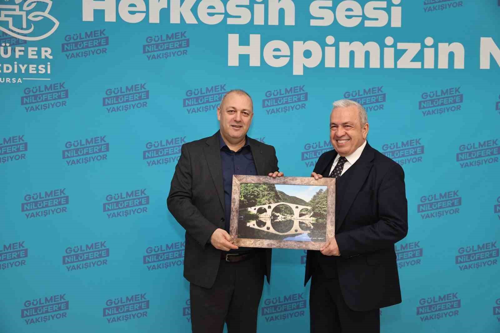 Kardeş kent Ardino Belediyesi’nden Nilüfer’e ziyaret