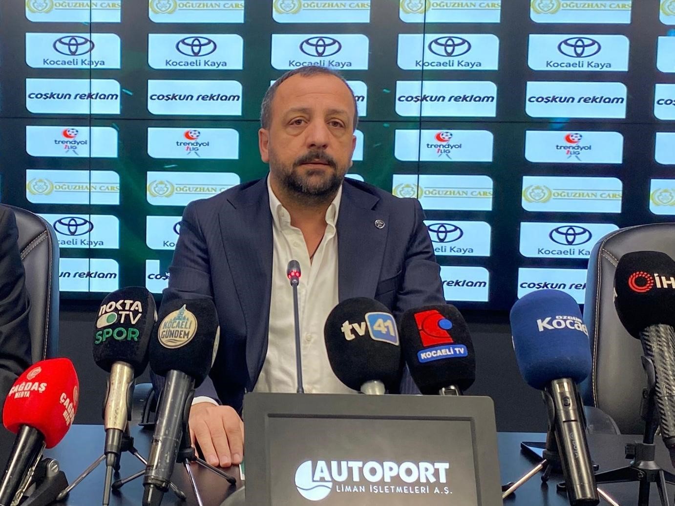 Kocaelispor’dan, futbolcuların antrenmana çıkmama haberlerine yalanlama