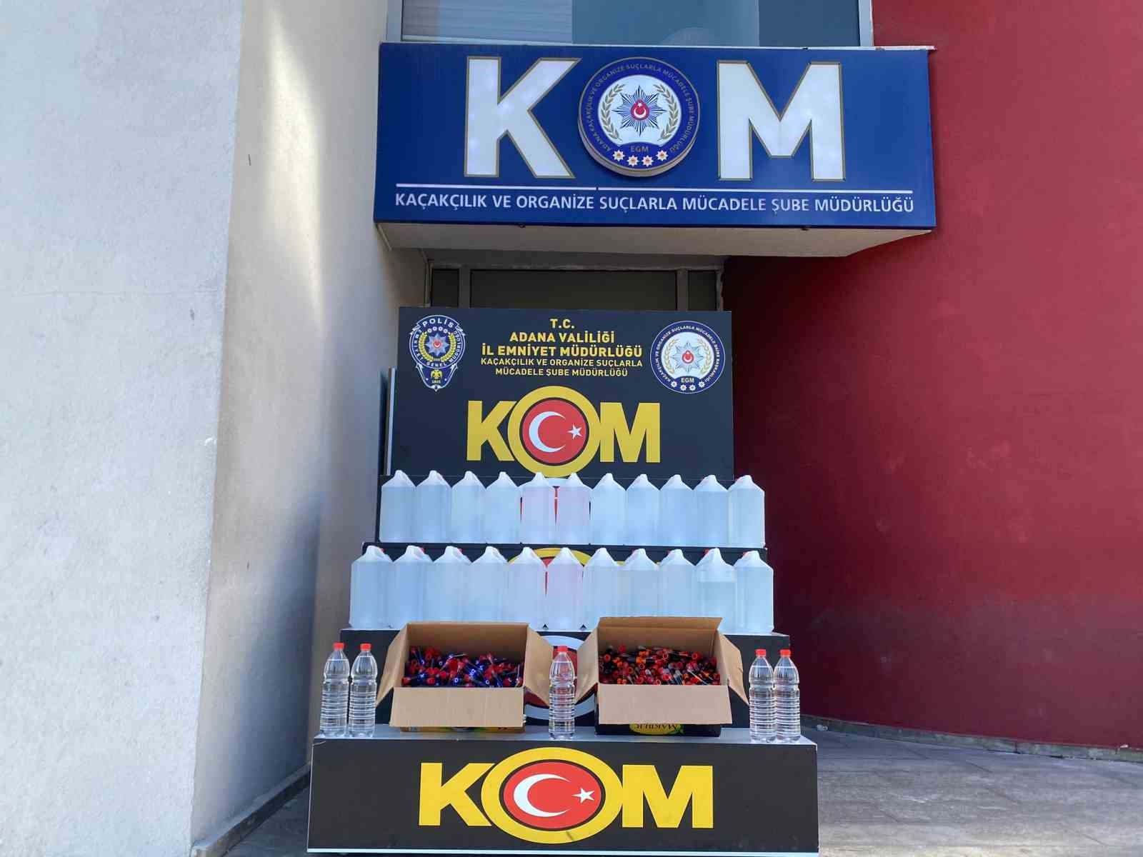 Adana&rsquo;da ka&ccedil;ak i&ccedil;ki operasyonu
