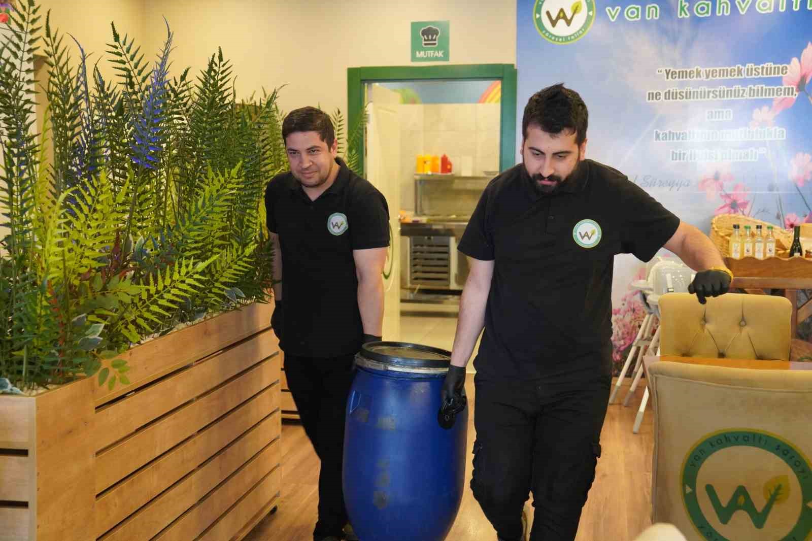 Diyarbakır’da 4 buçuk ton bitkisel atık yağ toplandı