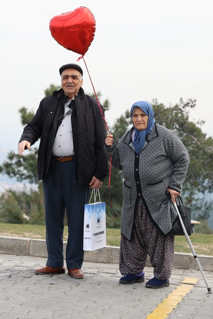 Aşkta 40 yılı devirenler 14 Şubat&rsquo;ta bir araya geldi
