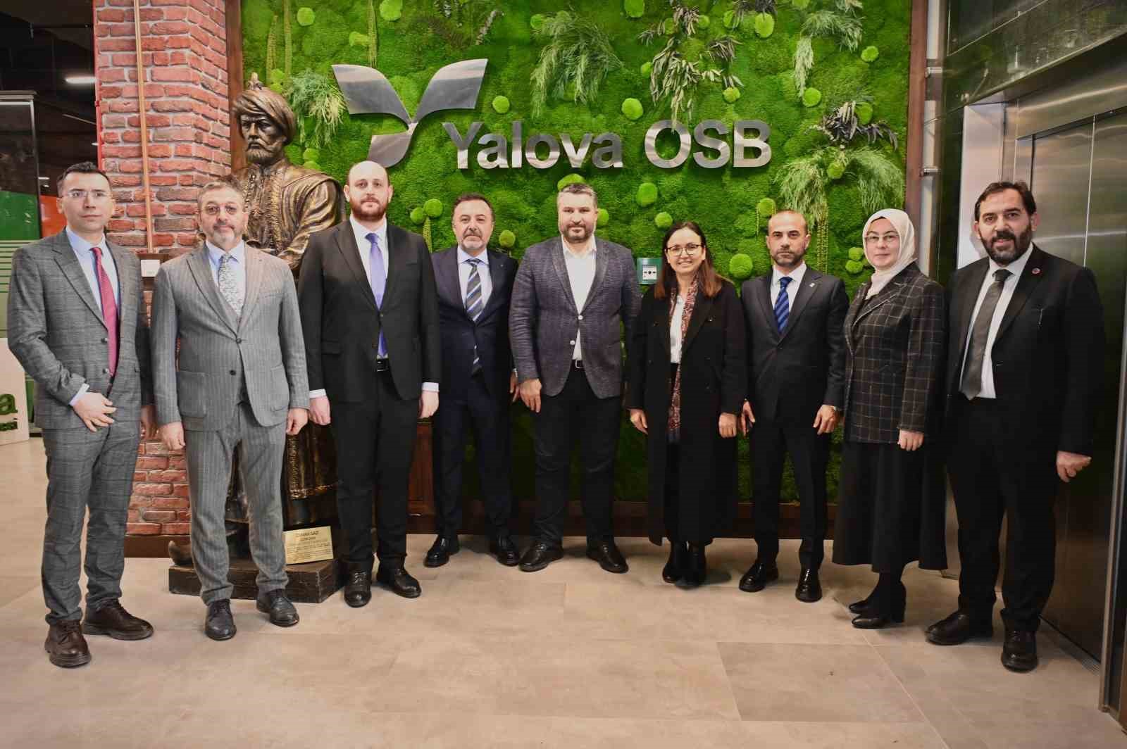 Sanayi ve Teknoloji Bakan Yardımcısı İnan’dan Yalova OSB’de inceleme