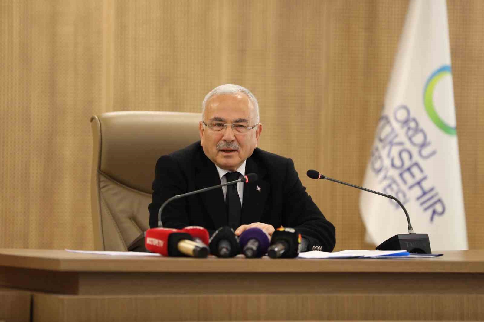 Başkan Güler: "Ordu’yu kendi kendine yeten bir şehir haline getirmek istiyoruz"