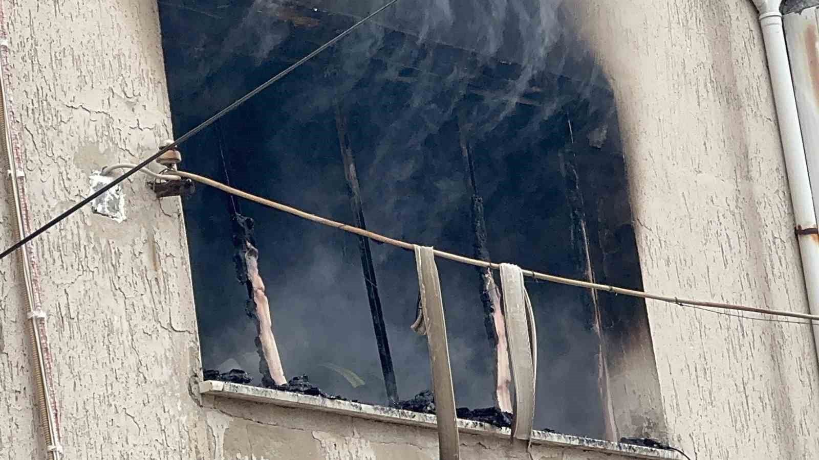 Söke’de yangın paniği