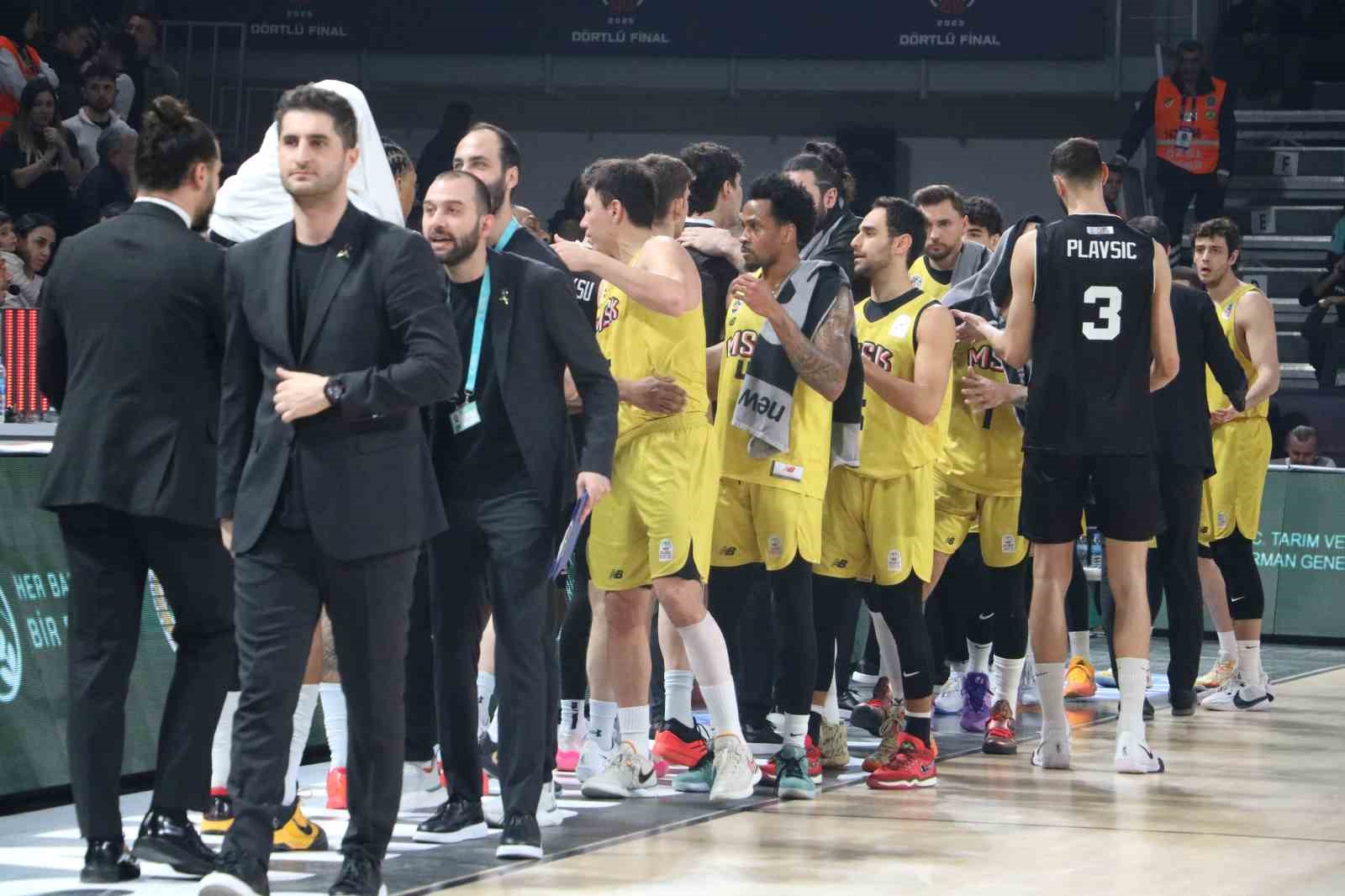 Basketbol ING Erkekler T&uuml;rkiye Kupası: Mersin Spor: 63 - Beşiktaş: 83
