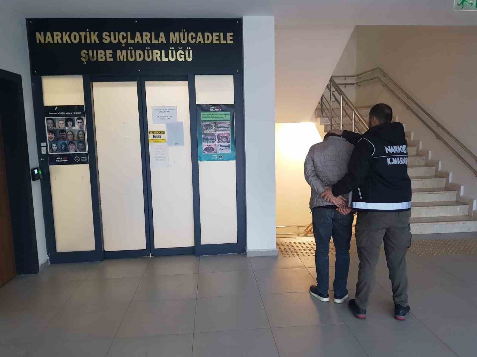 Kahramanmaraş’ta uyuşturucuya 2 tutuklama