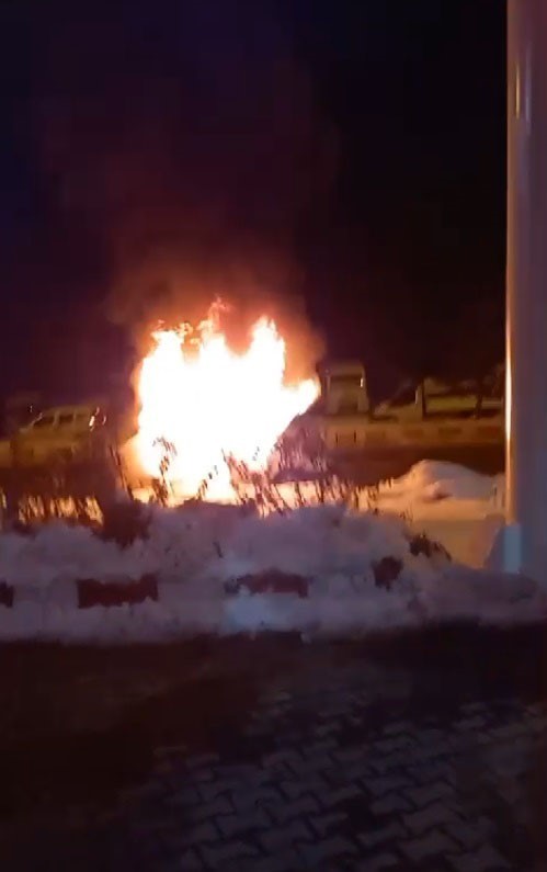 Muş-Bing&ouml;l kara yolunda korku dolu anlar
