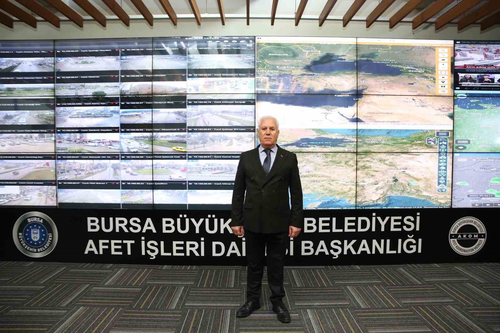 Bursa Büyükşehir&rsquo;de gündem, &lsquo;Afet yönetimi&rsquo;