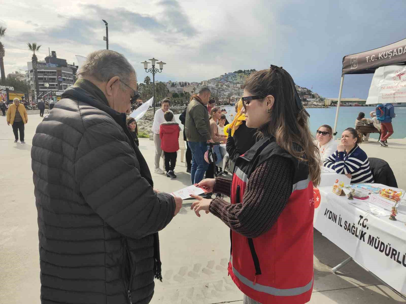 Kuşadası’nda ‘Erken Tanı, Sağlıklı Gelecek’ etkinliği fark oluşturdu