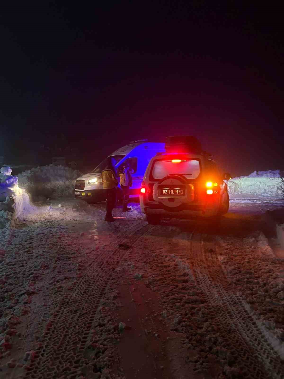 5 saatlik çalışmanın sonunda hamile kadına ulaşıldı