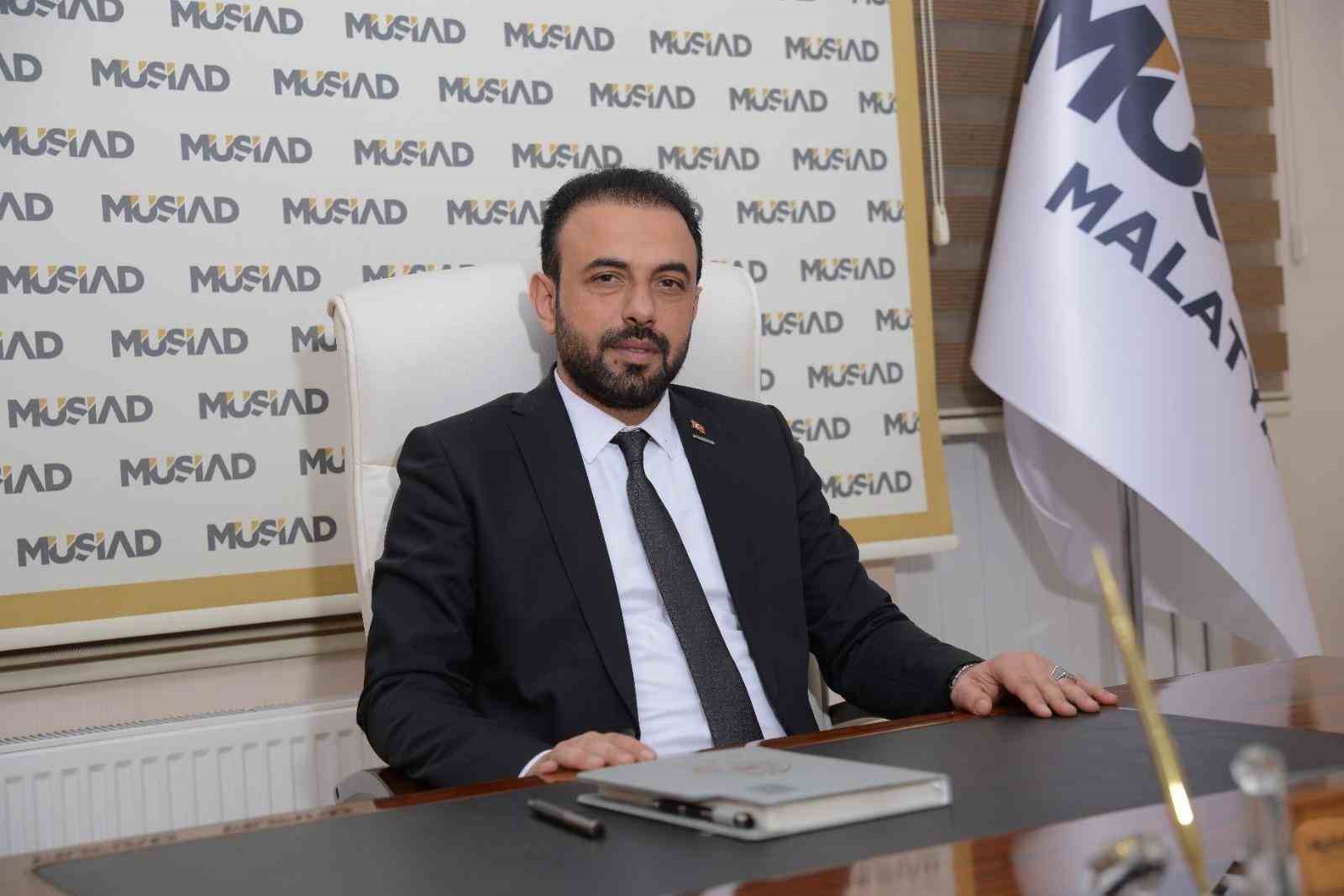 MÜSİAD Malatya Şube Başkanı Yunus Akçin: "Ekonomik kalkınma için yapıcı katkılar sunmalıyız"