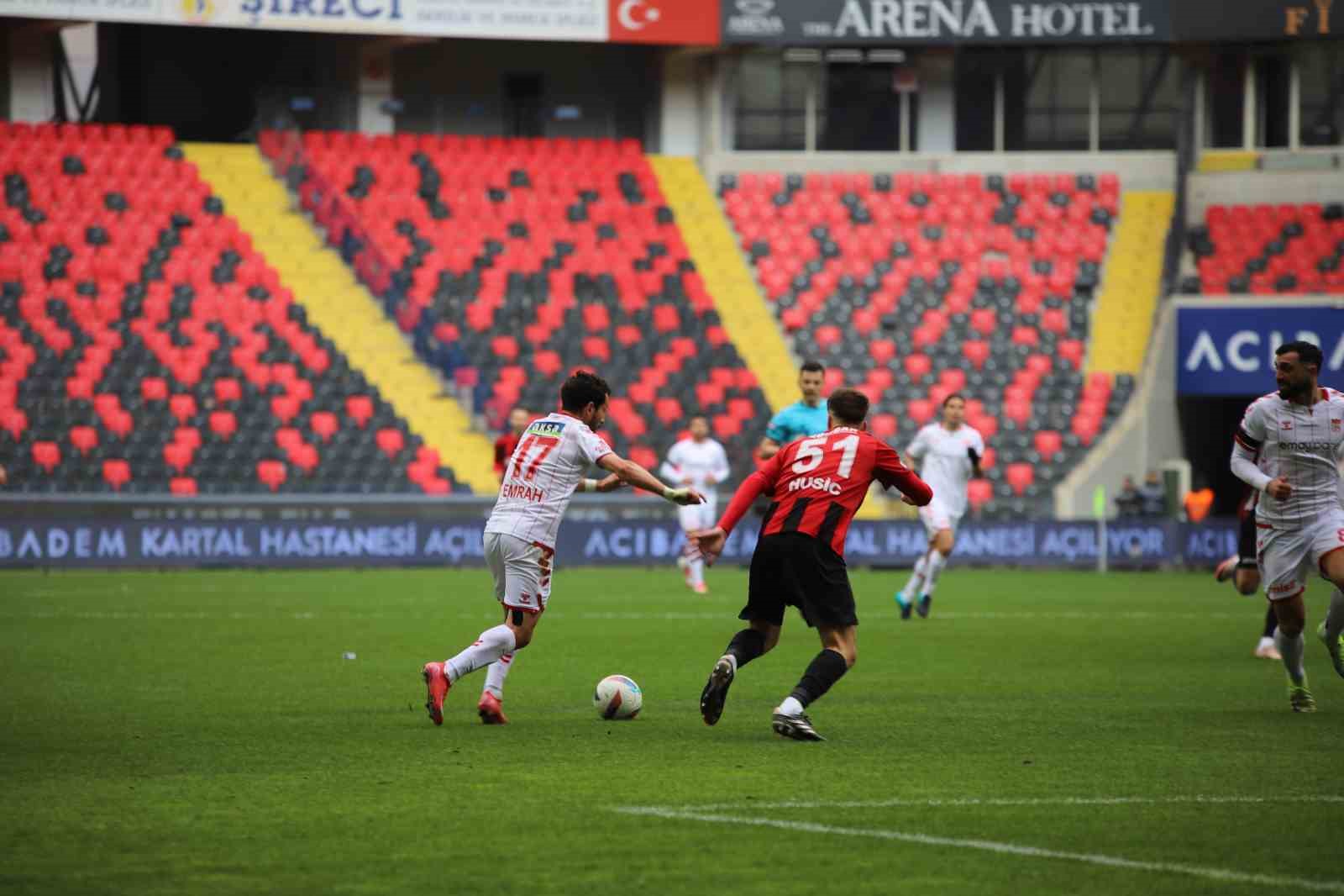 Trendyol S&uuml;per Lig: Gaziantep FK: 0 - Sivasspor: 0 (Ma&ccedil; devam ediyor)
