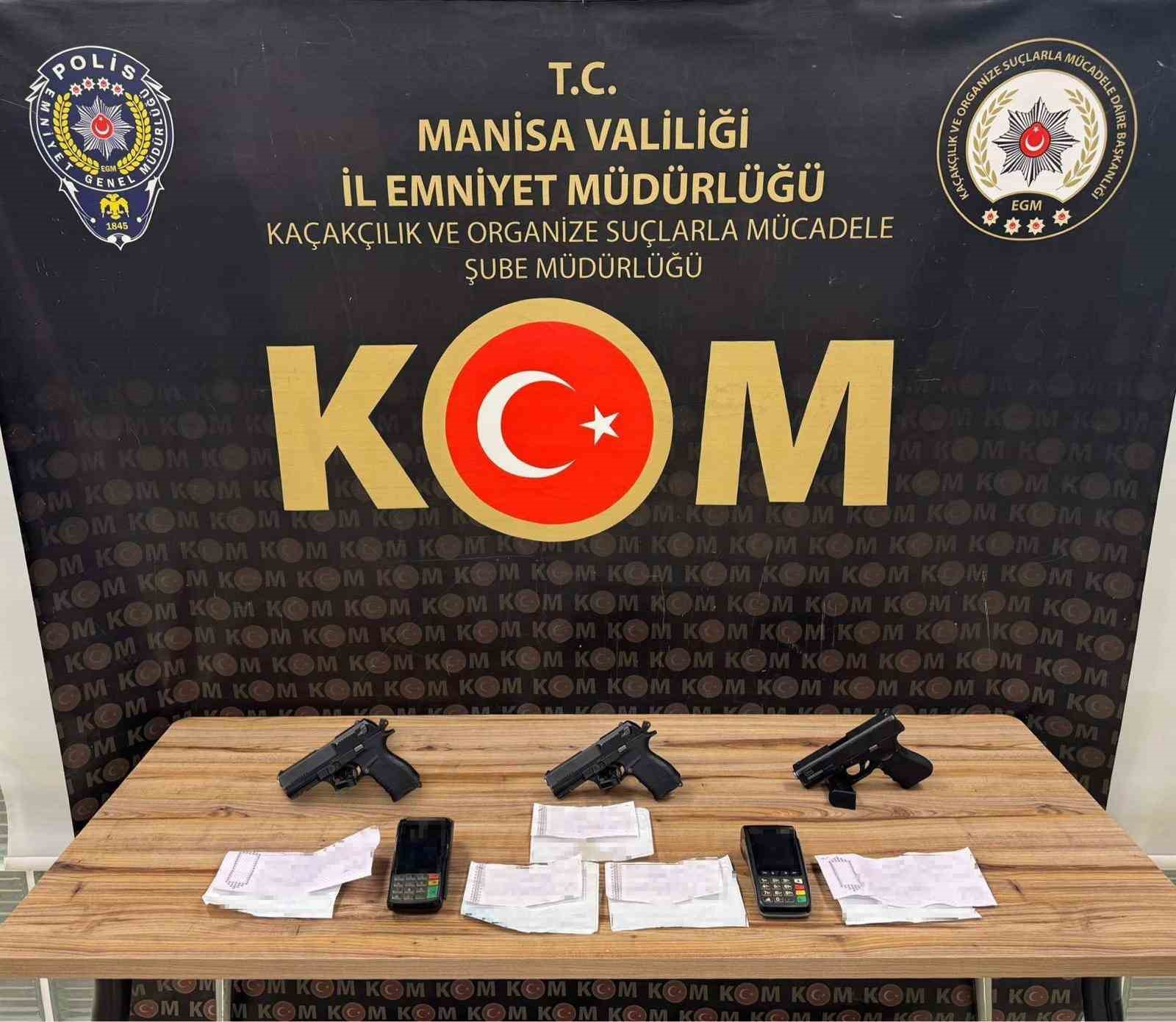 Manisa merkezli 3 ilde suç örgütüne operasyon: 10 kişi tutuklandı