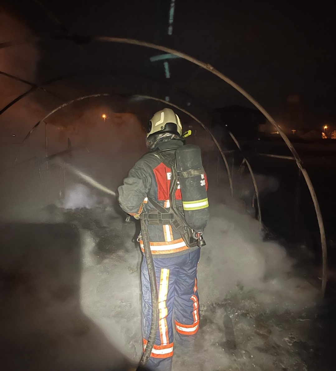 Babaeski’de müstakil evde çıkan yangın söndürüldü