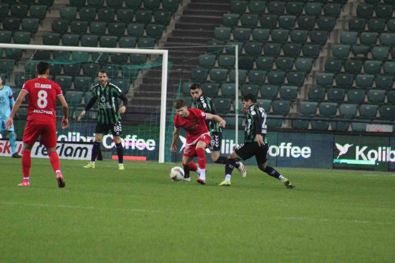 Trendyol 1. Lig: Kocaelispor: 2 - Çorum FK: 0