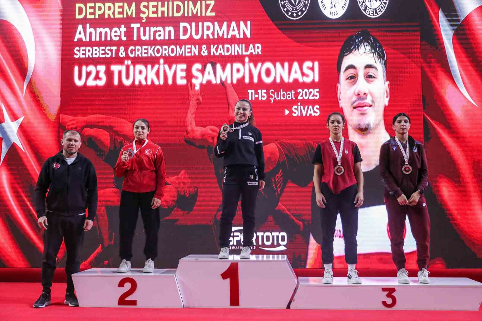 U23 Kadınlar T&uuml;rkiye G&uuml;reş Şampiyonası sona erdi
