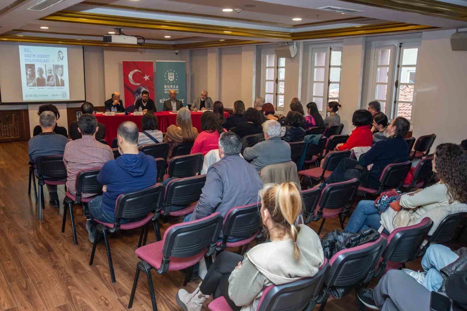 Usta yazarlar Nâzım’ı yazma serüvenlerini anlattı
