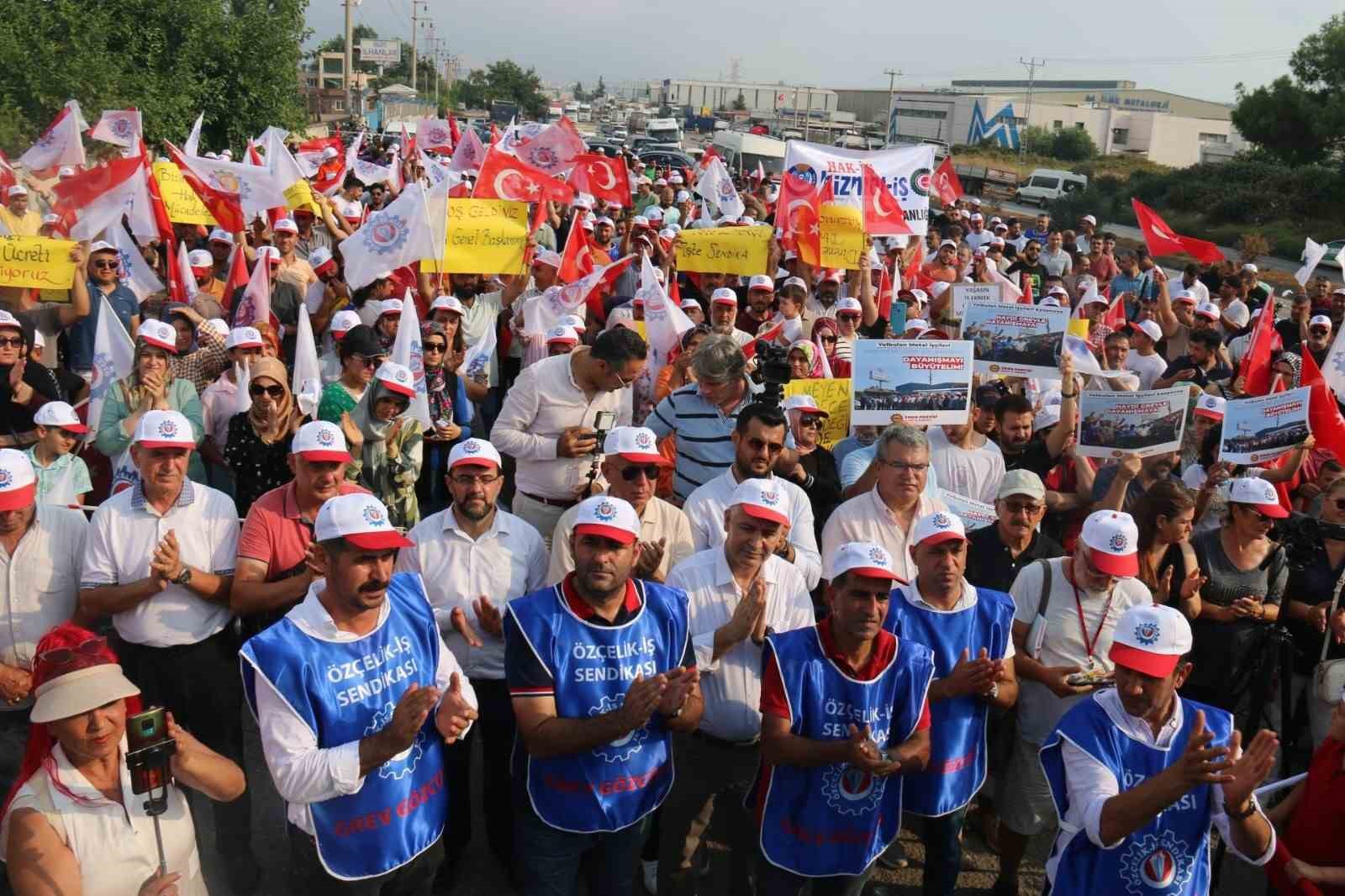Özçelik-İş Sendikası, Yolbulan Metal işçileri için Ankara’ya yola çıkıyor
