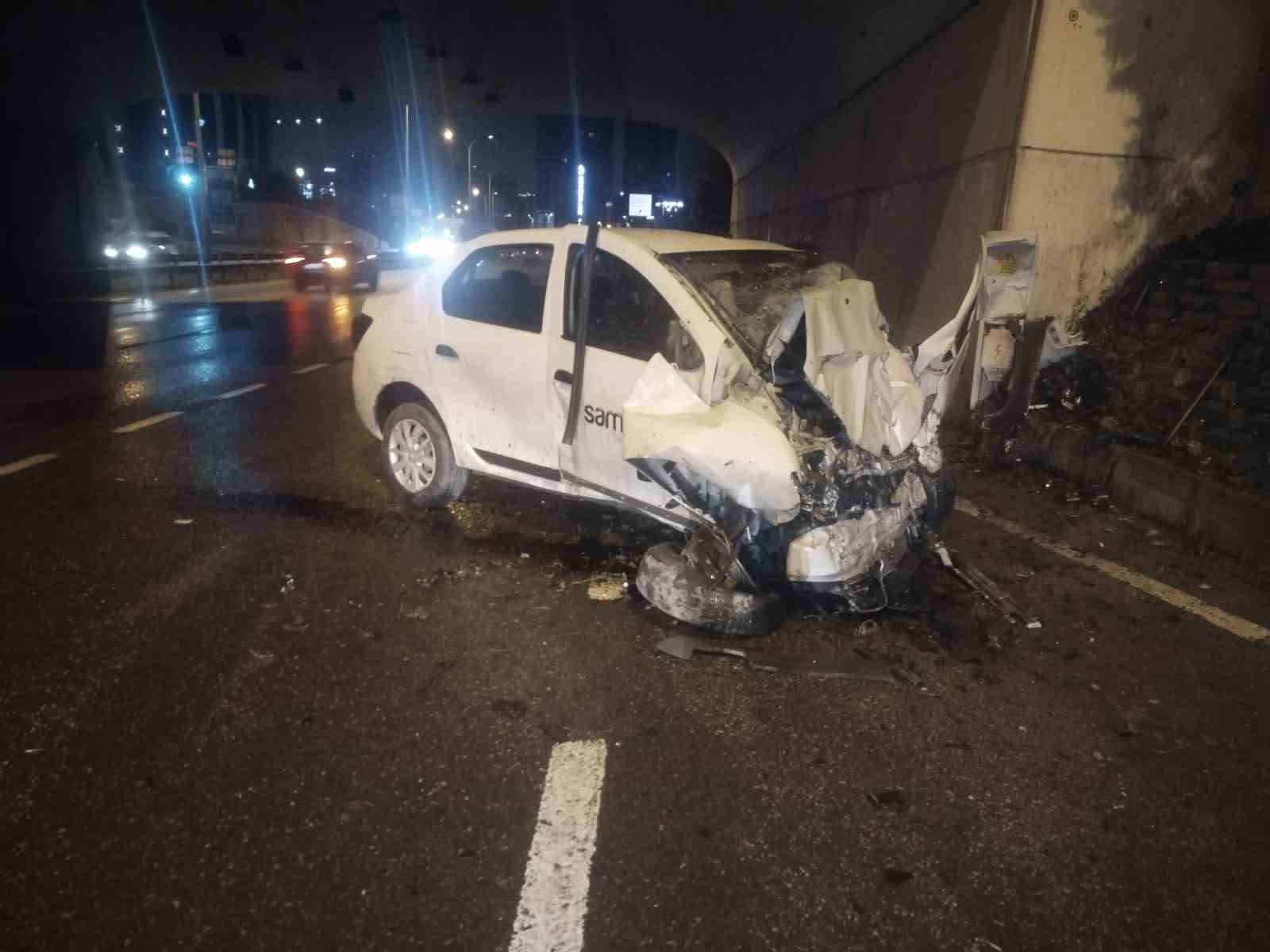 Maltepe’de trafik kazası: 1 ağır yaralı