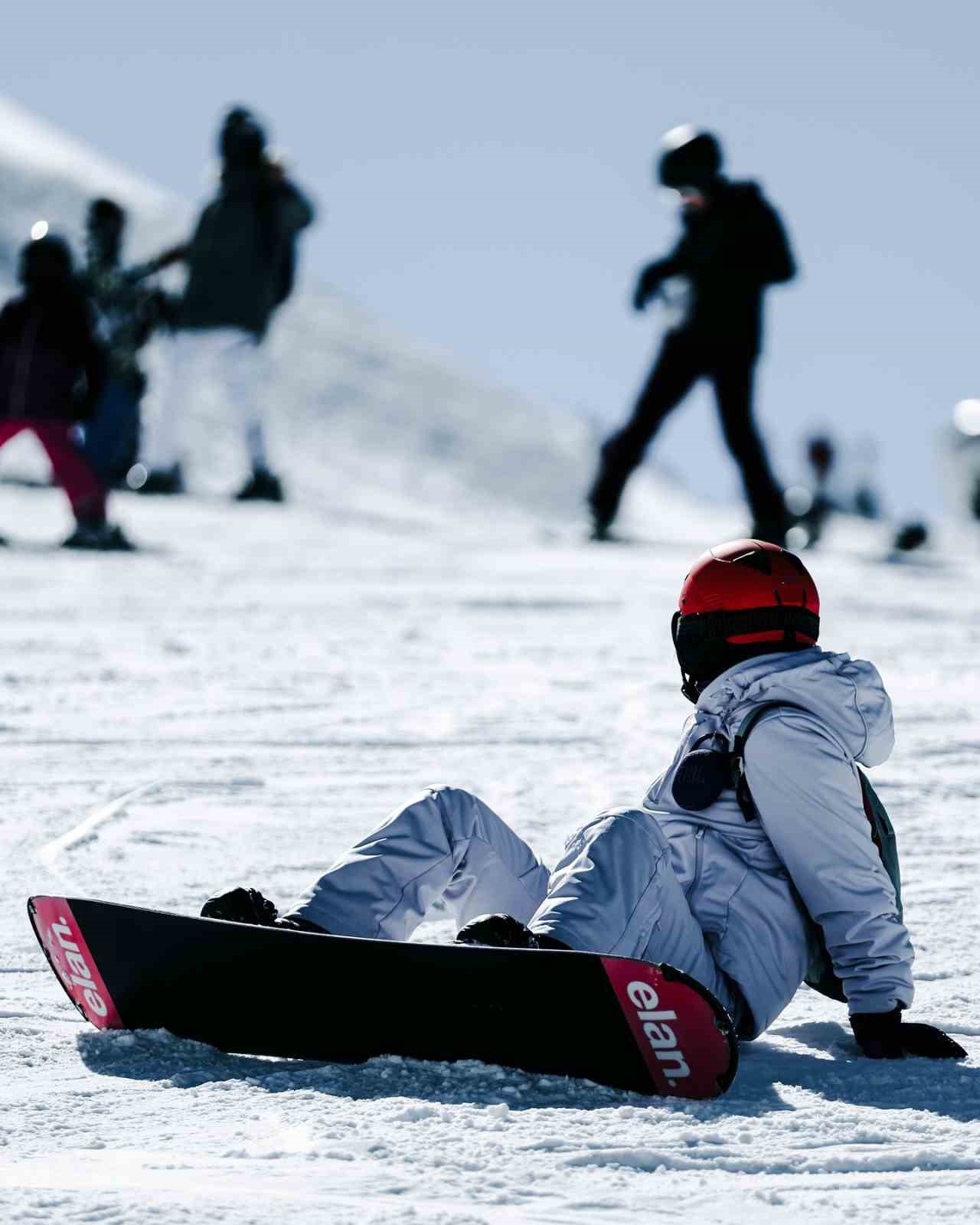 Palandöken  hafta sonunda doldu taştı