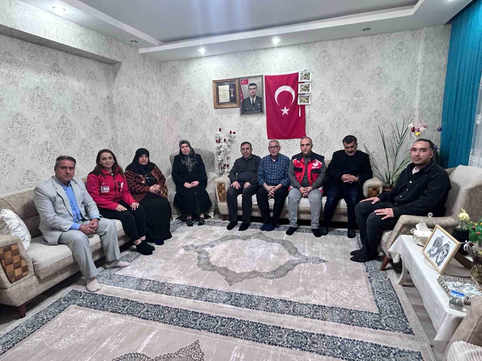 Şehit aileleri buluşuyor projesi devam ediyor
