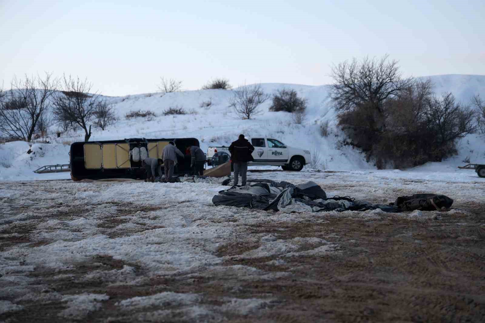 Kapadokya görsel şölene hasret kaldı